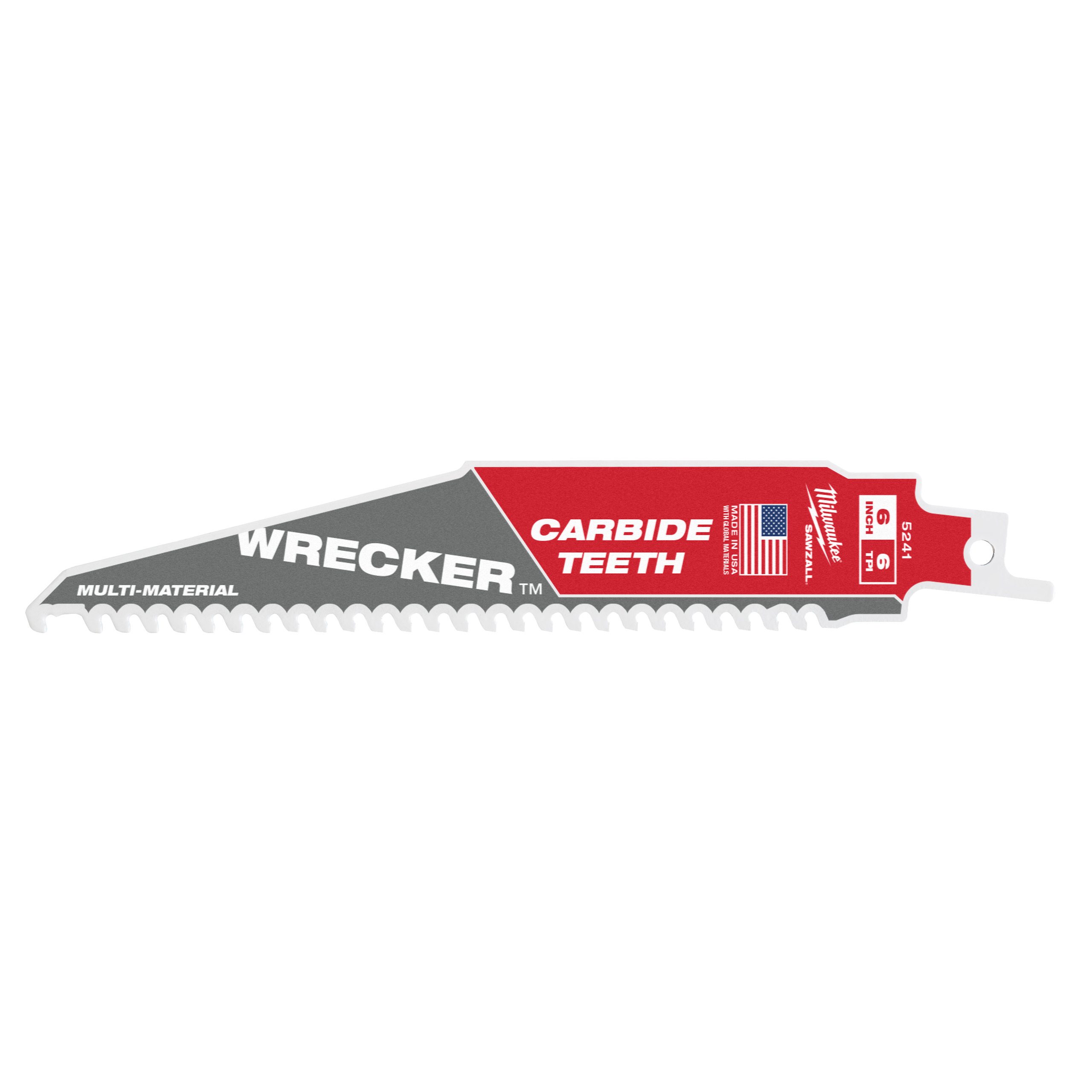 Полотно сабельное Milwaukee  SAWZALL™ WRECKER CARBIDE 150x6