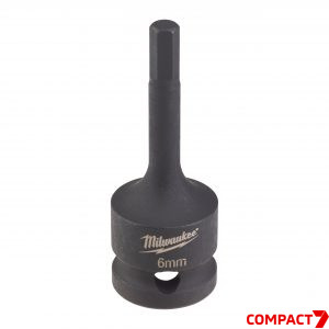 Головка Milwaukee 1/2" ударная SHOCKWAVE™ с рабочей частью HEX6
