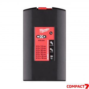 Буры SDS+ MX4™ Milwaukee набор 7ед. (5/6 x115 и 6/8/8/10/12 x165) в кейсе