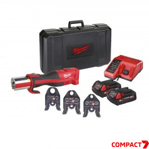 Аккумуляторный инструмент для обжима труб M18 BLHPT-202C TH-SET Milwaukee