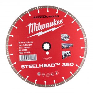 Диск алмазный STEELHEAD™ 350мм SPEEDCROSS™ Milwaukee