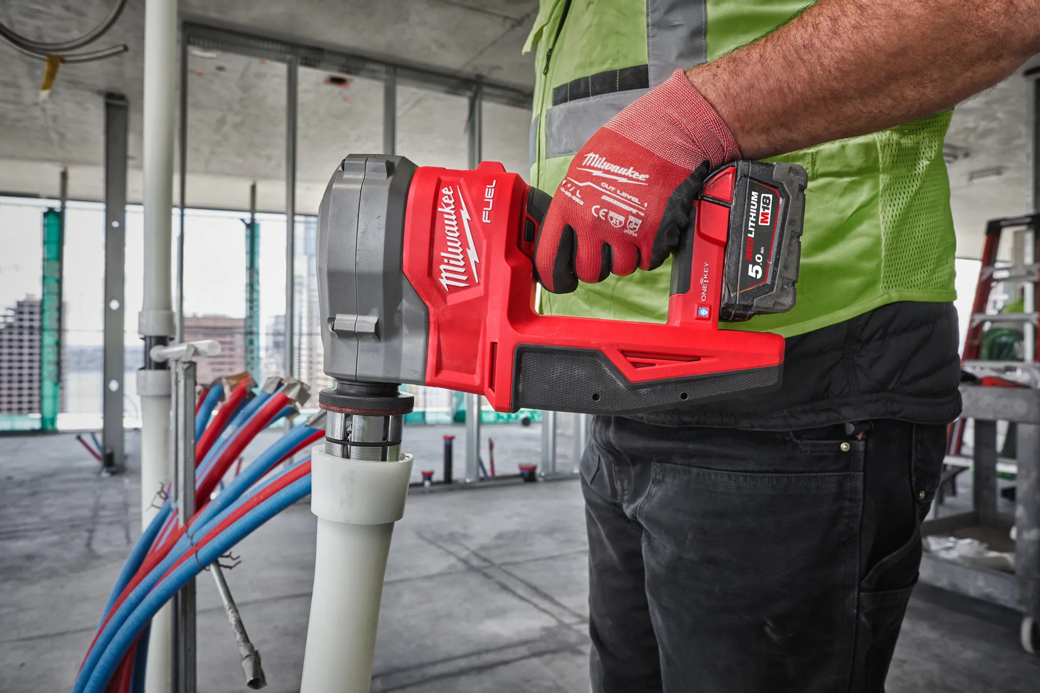 Аккумуляторный расширитель для труб Milwaukee M18 FPXP-H06502C — изображение 3