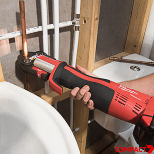 Аккумуляторный инструмент для обжима труб Milwaukee M18 BLHPT-202C Geberit Mapress Set Milwaukee